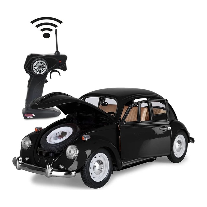 Jamara VW Käfer RC Diecast 1:18 schwarz 27MHz