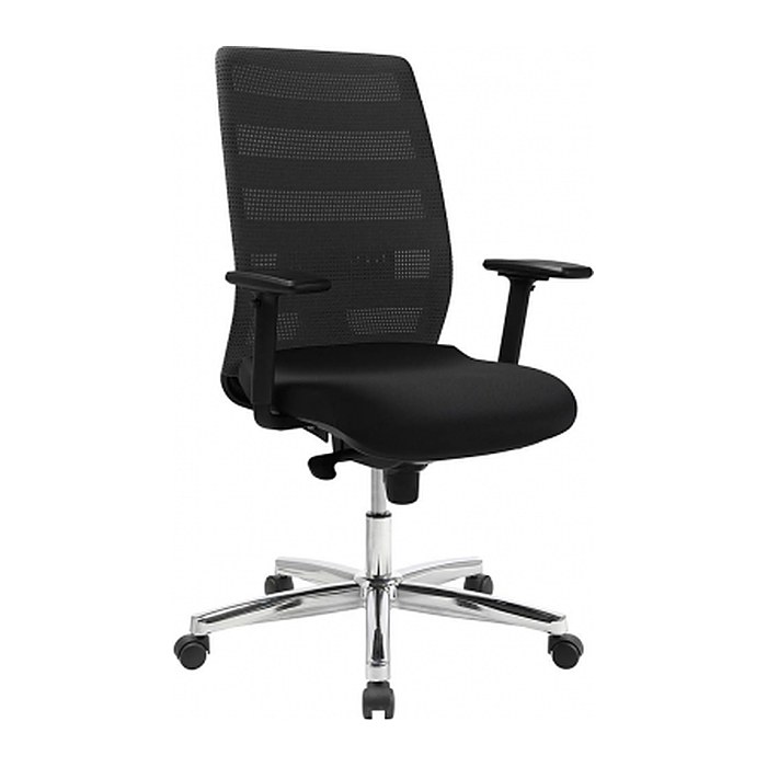 Topstar Bürostuhl AirPoint II, AP20TW2MT0CX0 Kunststoff schwarz, Gestell chrom