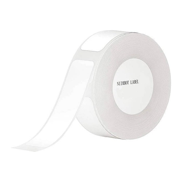 NIIMBOT Etikettenrolle für Etikettendrucker weiß, 14,0 x 60,0 mm, 1 x 110 Etiketten
