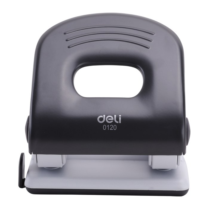 DELI Locher 40 Blatt schwarz