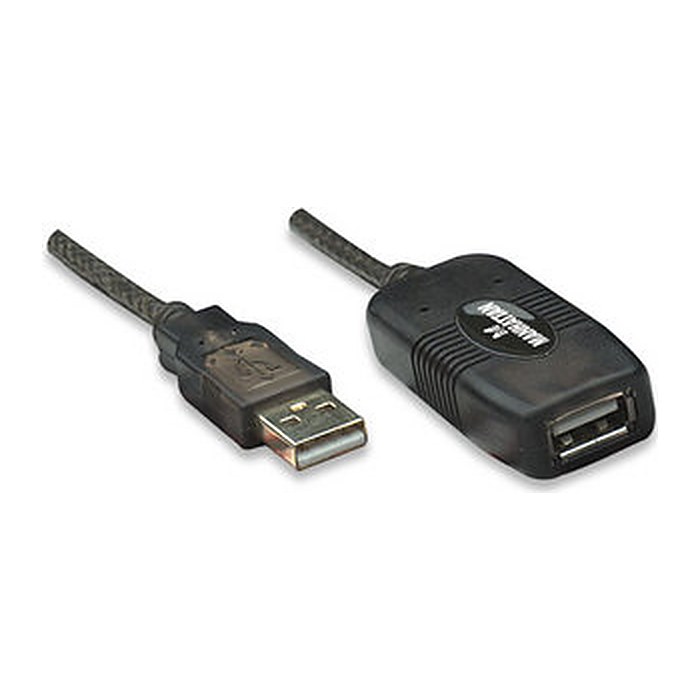 MANHATTAN USB-Repeater Kabel USB 2.0 A -> A St/Bu 10.00m Bli