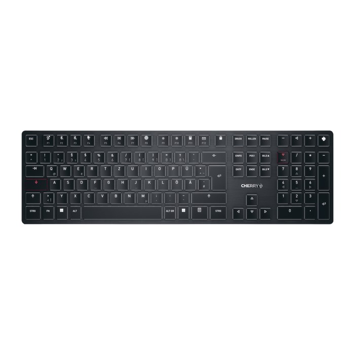 CHERRY KW X ULP Tastatur kabellos schwarz