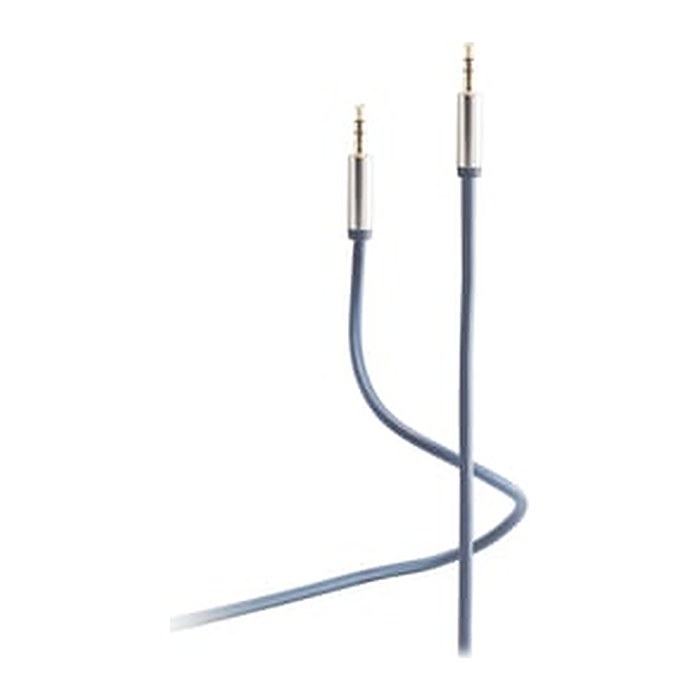 Shiverpeaks Audio Klinkenkabel 3,5mm, Metall Stecker 3m