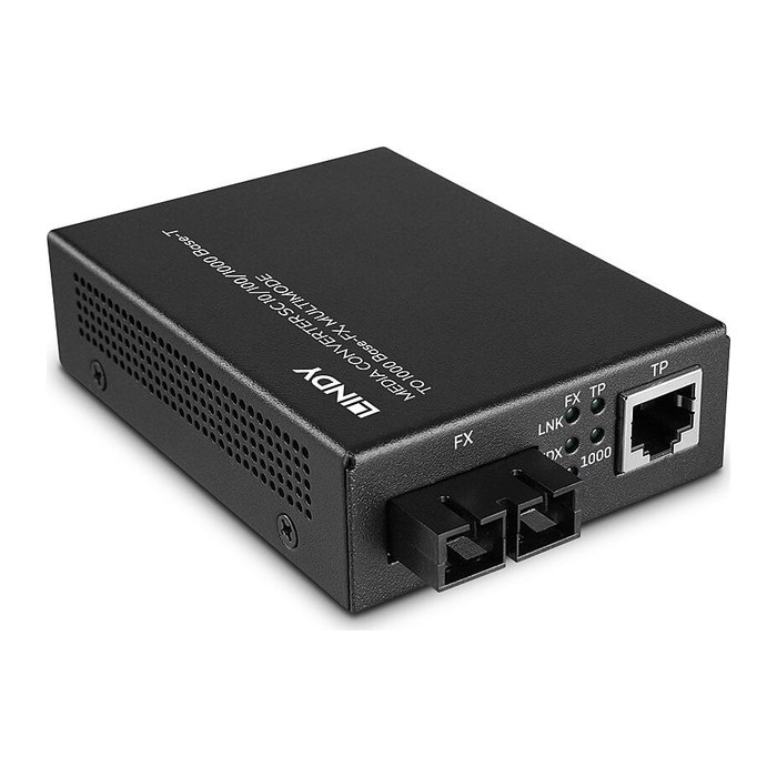 LINDY MediaConverter SC 1000 Base-FX, Multimode