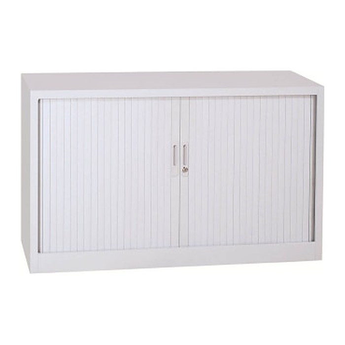 Gürkan Rollladenschrank lichtgrau 1 Fachboden 120,0 x 46,0 x 75,0 cm