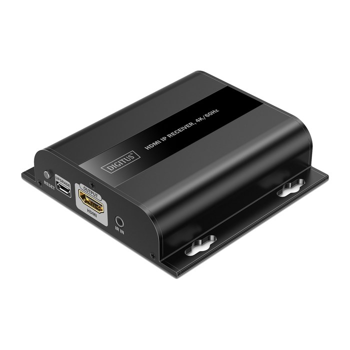 DIGITUS HDMI IP Receiver 4K/60Hz schwarz