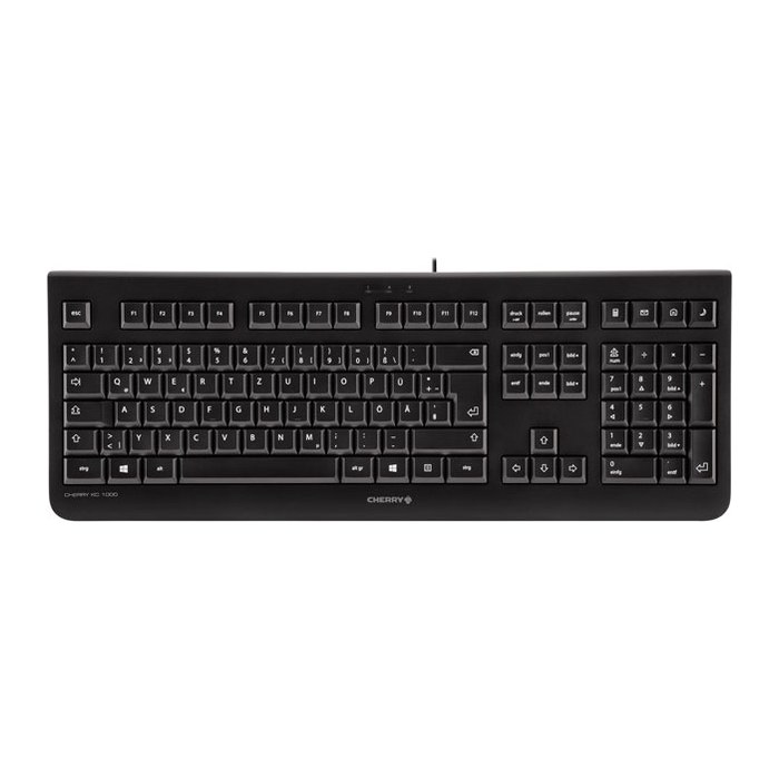 CHERRY KC1000 Tastatur Wired CH 1.80m schwarz