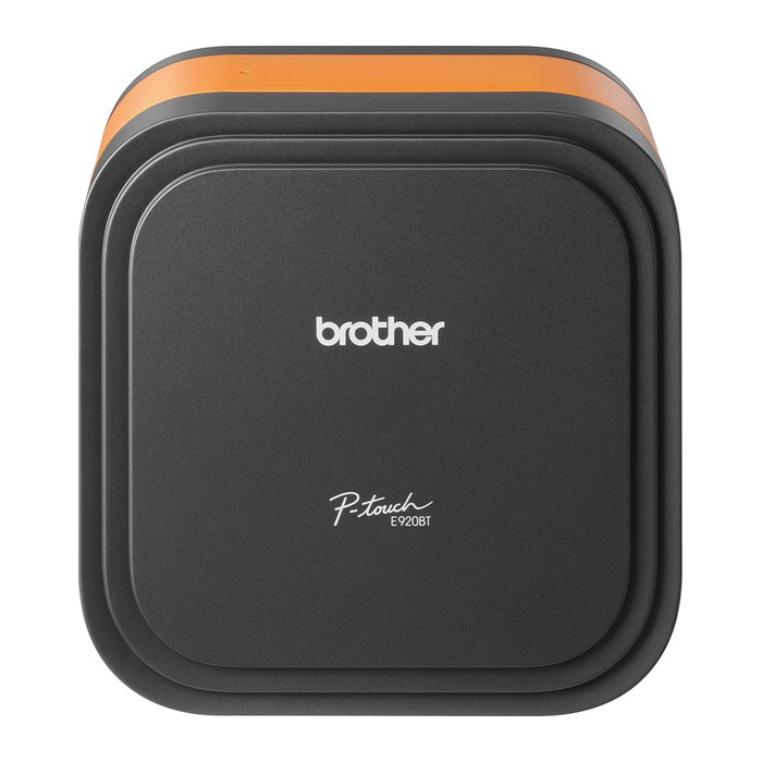 brother P-touch CUBE Pro PT-E920BT Beschriftungsgerät orange, schwarz