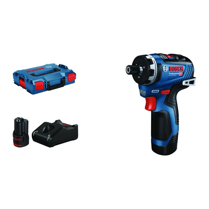BOSCH Professional GSR 12V-35 HX Akku-Schrauber-Set 12,0 V, mit 2 Akkus
