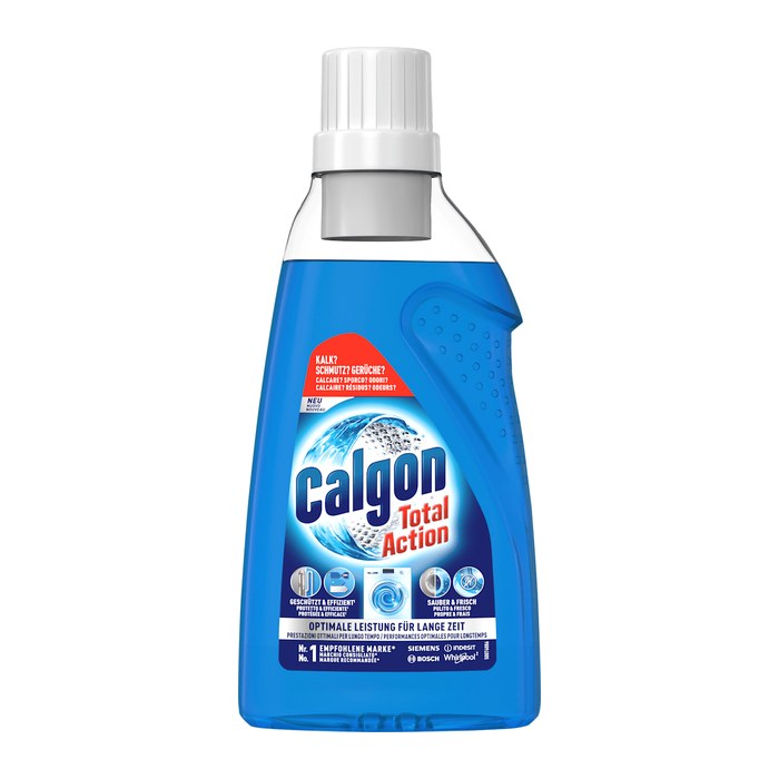 Calgon 4in1 POWER Gel Waschmaschinen-Entkalker, 0,75 l