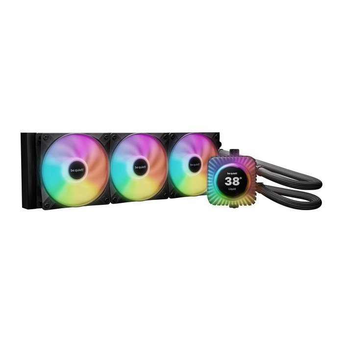 be quiet! WAK LIGHT LOOP IO LCD 360mm Black