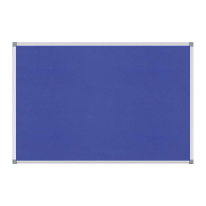 MAUL Pinnwand MAULstandard 90,0 x 60,0 cm Textil blau