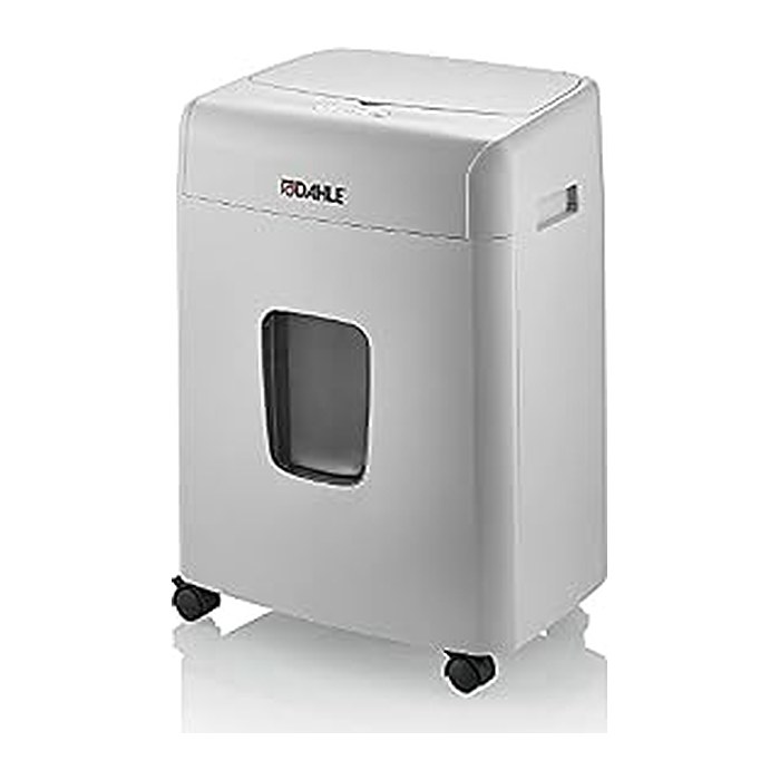 AKTION: DAHLE ShredMATIC 90 Aktenvernichter mit Partikelschnitt P-4, 4 x 12 mm, bis 90 Blatt, lichtgrau mit 40 Euro CashBack