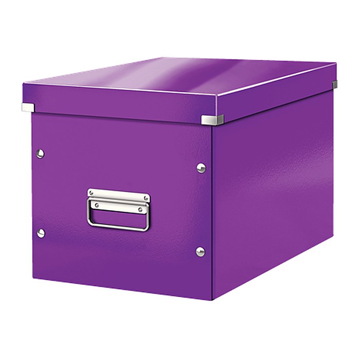 LEITZ Click & Store Aufbewahrungsbox 30,0 l violett 32,0 x 36,0 x 31,0 cm, 1 St.