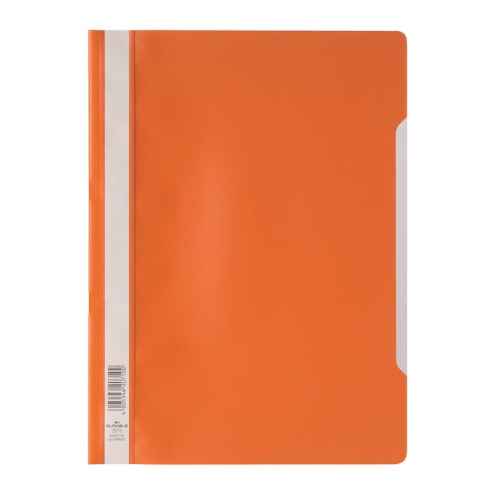 DURABLE Schnellhefter 2573 Kunststoff orange DIN A4, 10 St.