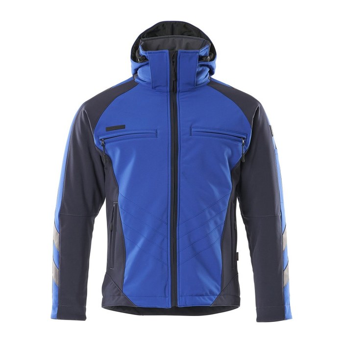 MASCOT® Herren Softshelljacke "DARMSTADT" Unique kornblau, schwarz Größe M