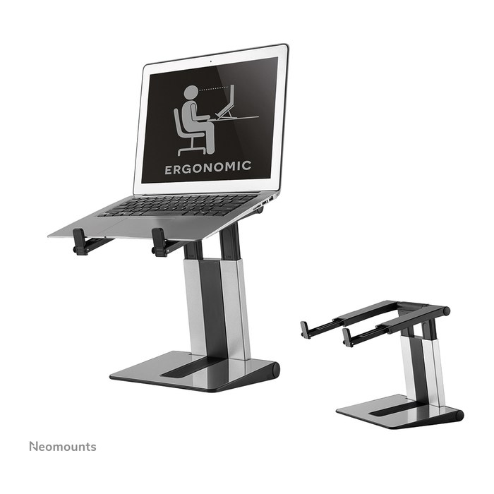 Neomounts NOT-Ständer bis 17" 6 Höh.,faltbar, Sil