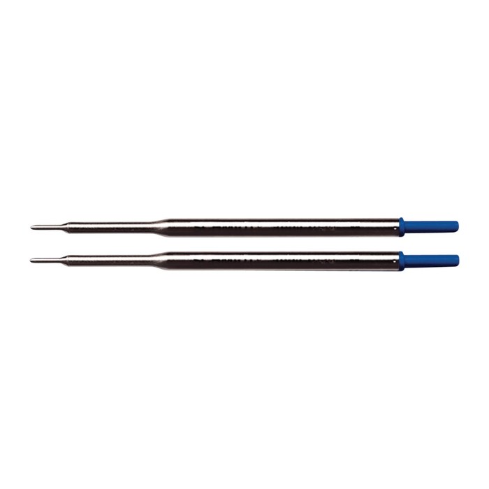 ONLINE® Kugelschreiberminen M blau, 2 St.