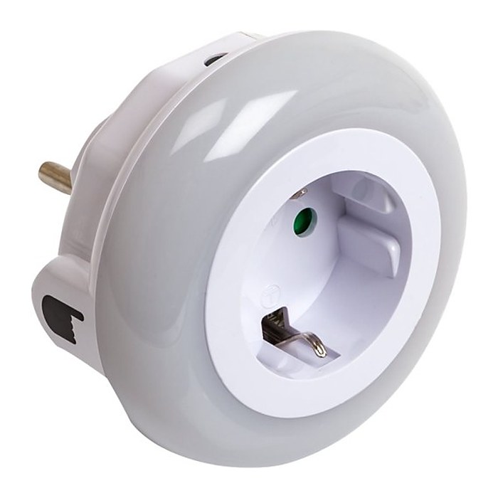 Ultron LED Nachtlicht save-E weiß/blau/grün IP20