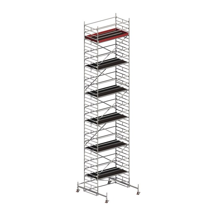 Layher Gerüst 1402 Uni Breit P2 max. Arbeitshöhe 13,38 m
