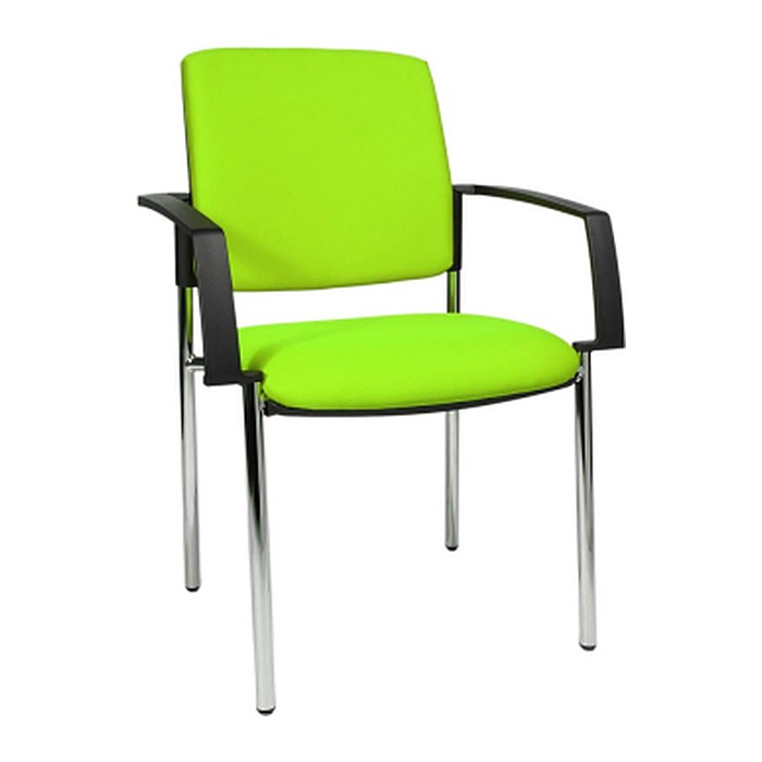Topstar Besucherstühle BtoB 10 BB190A G05 grün Stoff, 2 St.
