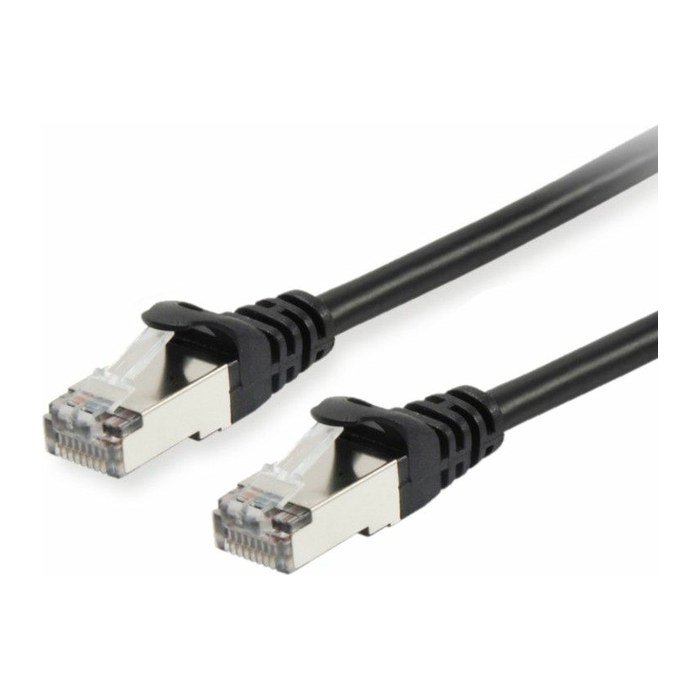 Equip Patchkabel Cat6 S/FTP 2xRJ45 25.00m schwarz LSZH Polybeutel