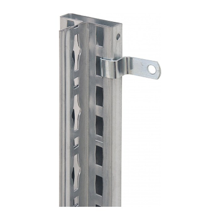 SCHULTE Wandhalterung für Schwerlastregale horizontal silber, 1 St.