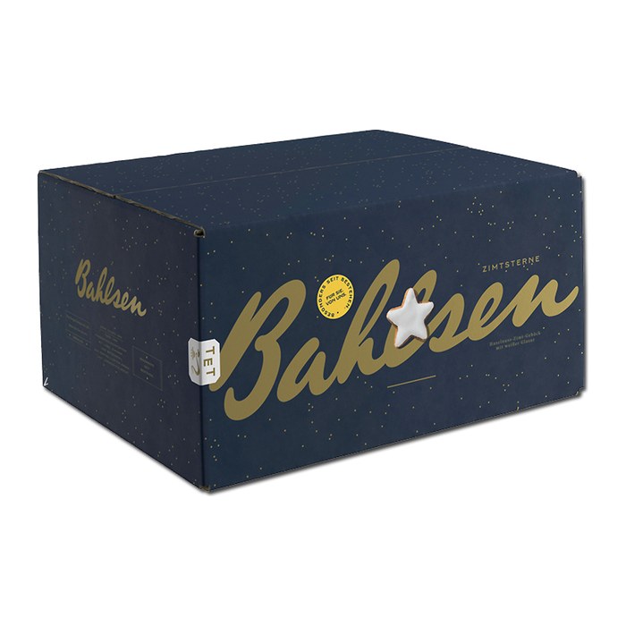 Bahlsen ZIMTSTERNE Kekse 1960 g, 350 St.