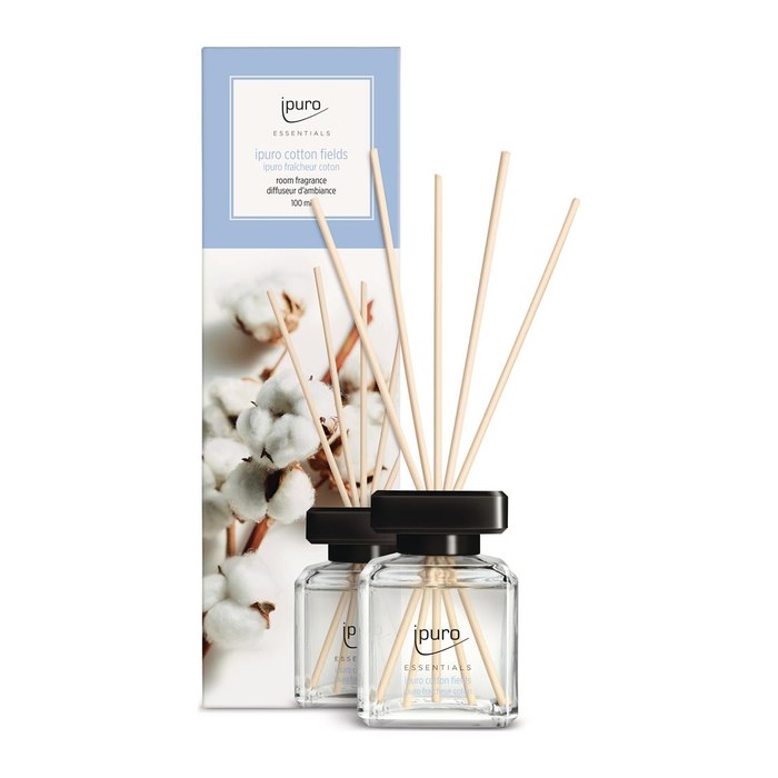 ipuro Raumduft ESSENTIALS cotton fields blumig 100 ml, 1 St.