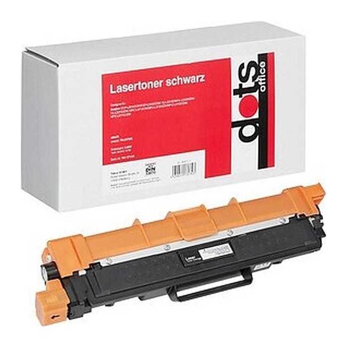 dots schwarz Toner kompatibel zu brother TN-247BK