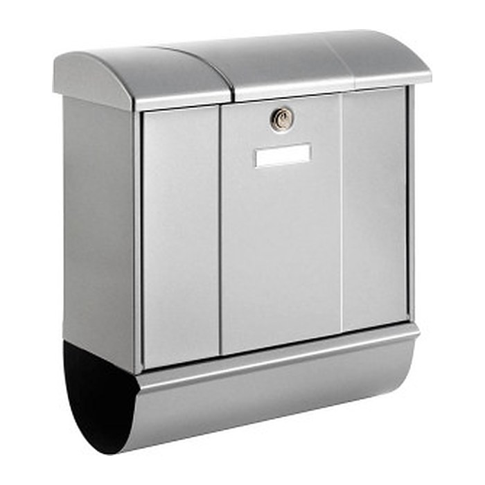 BURG WÄCHTER Briefkasten Olymp 32610 silber
