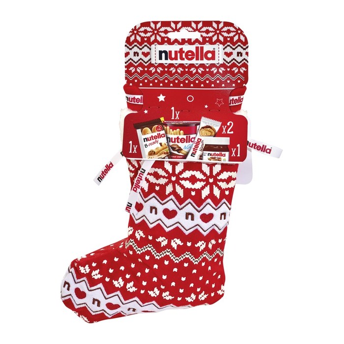 nutella Winterstiefel Weihnachtssocke Geschenkset 5-tlg. , 1 St.