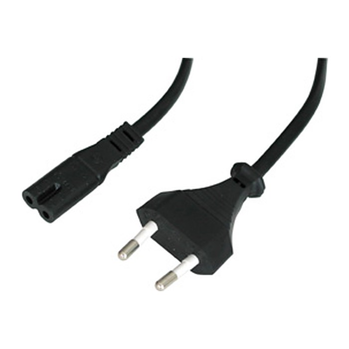 LINDY IEC-Netzkabel Euro-Netzstecker-IEC 320 C7 5m