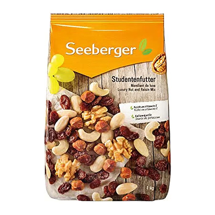 SEEBERGER Studentenfutter 1,0 kg, 1 St.