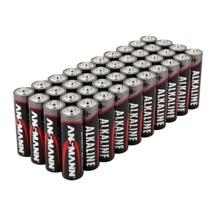 ANSMANN Batterien Alkaline Micro AAA 1,5 V, 100 St.