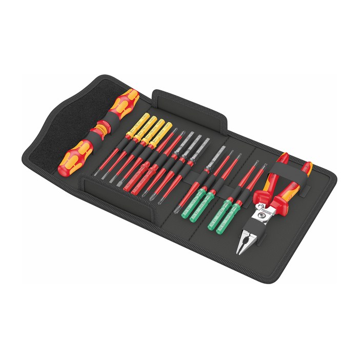 Wera Schraubendreher-Set Kraftform Kompakt VDE 17 extra slim 1 05006612001 17-tlg.
