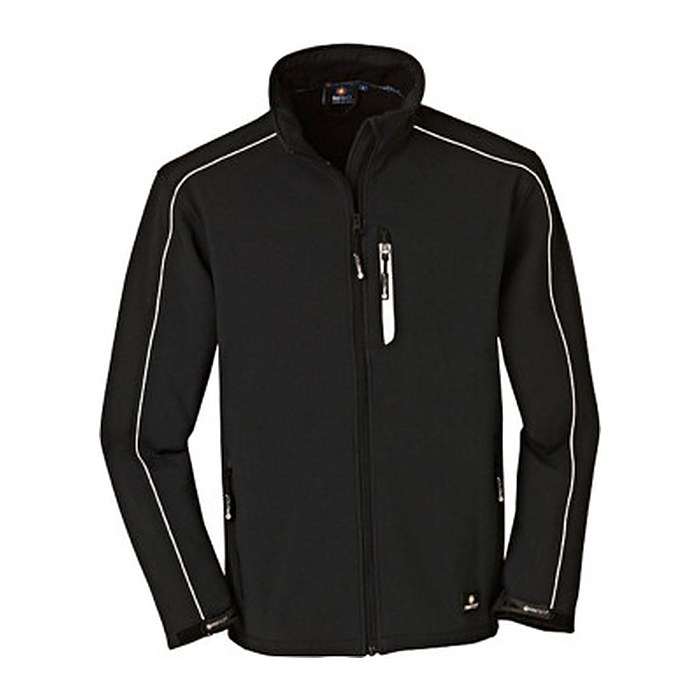 4PROTECT® Herren Softshelljacke OHIO schwarz Größe 2XL
