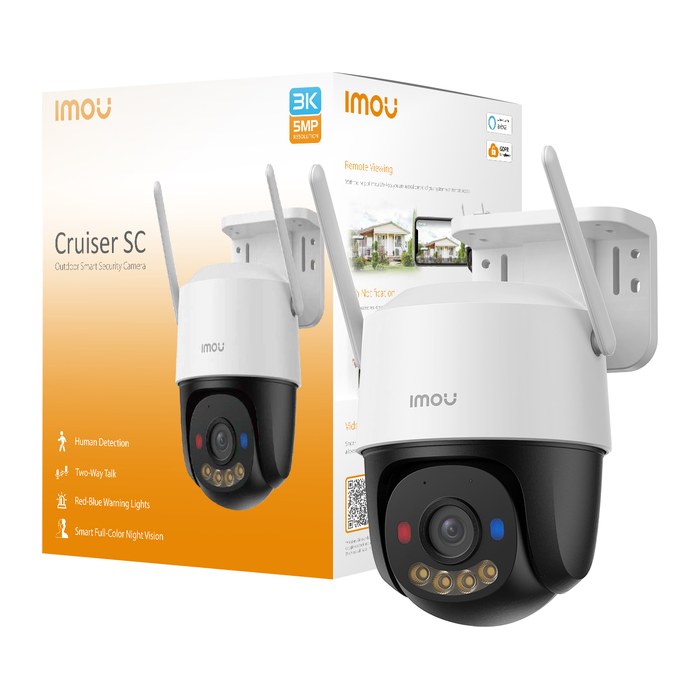 IMOU IPCam Cruiser SC 5MP WLAN 3K schwarz/weiß