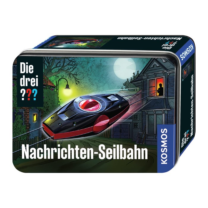 KOSMOS Experimentierkasten Die drei ??? Nachrichten-Seilbahn mehrfarbig