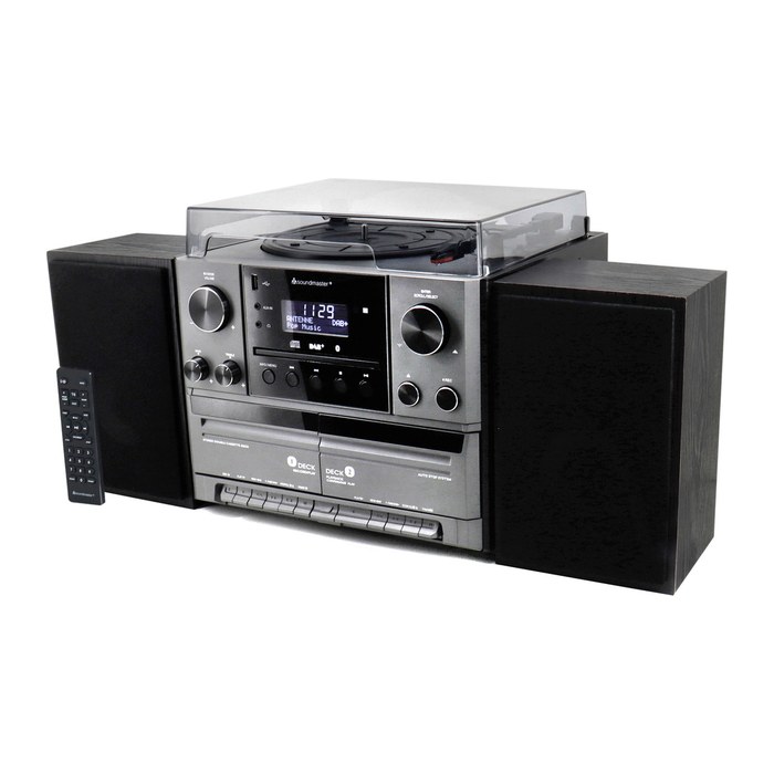 soundmaster MCD5600SW HiFi-Anlage schwarz