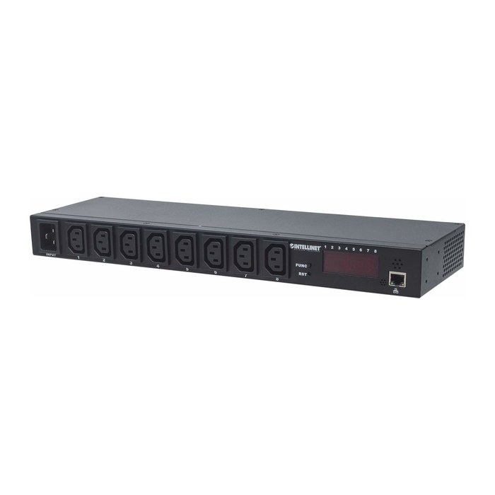 INTELLINET 19" Kaltgerätebuchse 8-fach IP C13 PDU