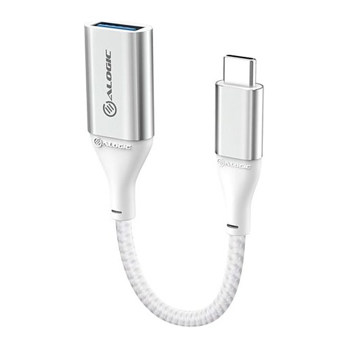 Alogic Adapter USB-C 3.1 Super -> USB-A silber