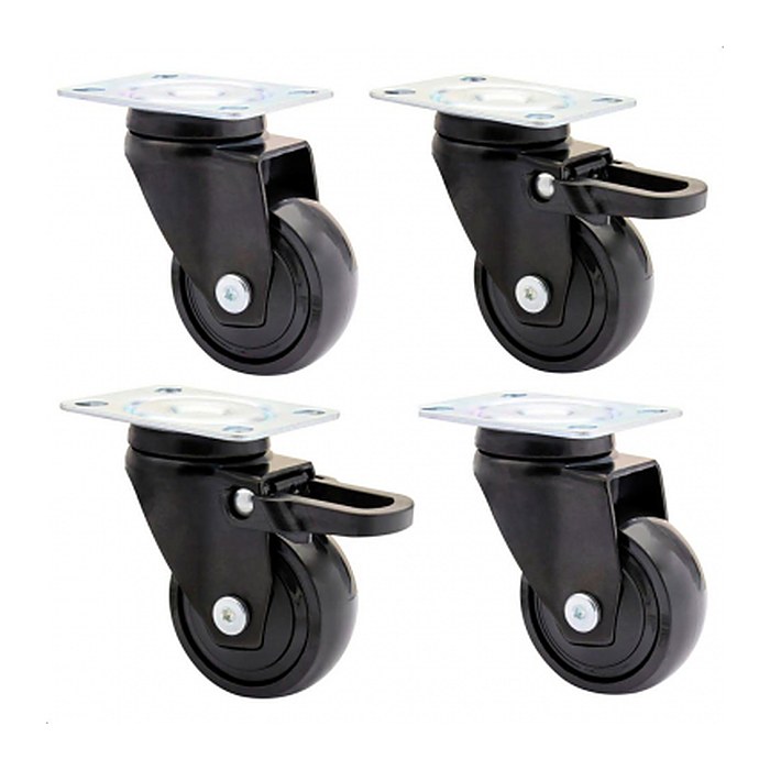 WAGNER® design yourself Rollen für Schränke und Regale RO 2252, 4 St.