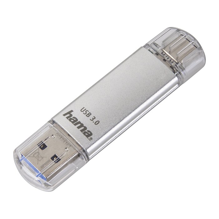 hama USB-Stick C-Laeta silber 32 GB, 1 St.
