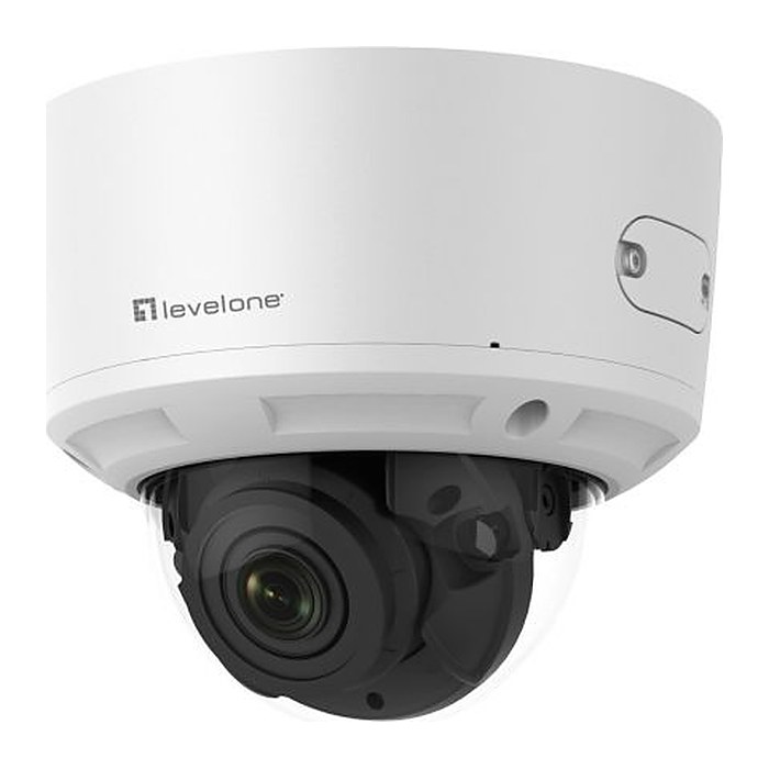 LevelOne IPCam 4xZ Dome Fix Out 8MP/H.265/IR/ 13W/PoE/IP67