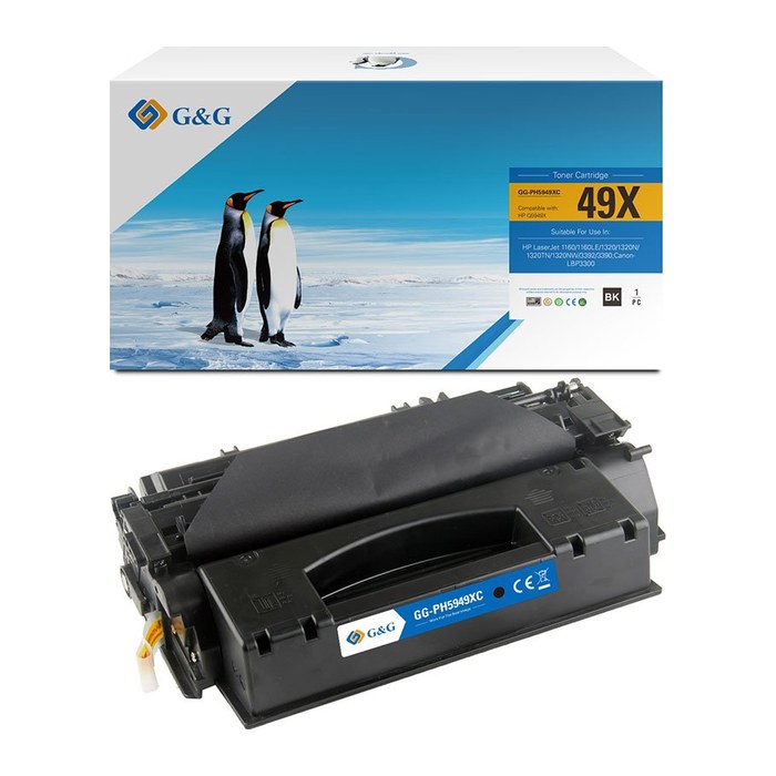 G&G XL-Toner kompatibel mit HP 49X, Q5949X/ Canon 708H