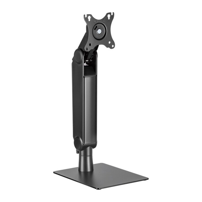 goobay Monitor-Halterung 70821 schwarz für 1 Monitor, Tischständer