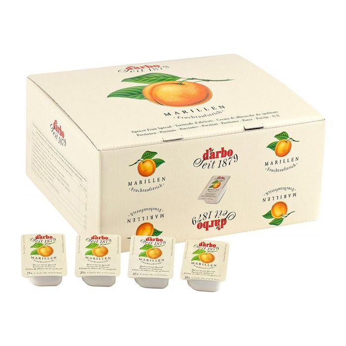 d’arbo Aprikose Fruchtaufstrich, 100x 25,0 g