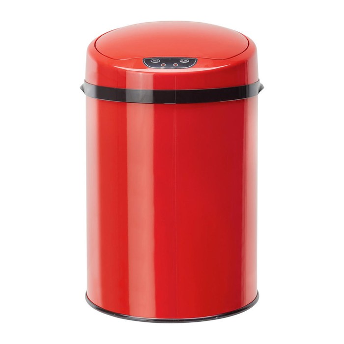 Echtwerk Sensor Mülleimer 9,0 l rot, 1 St.