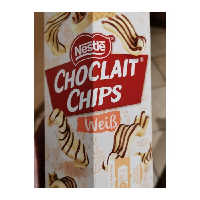 Nestlé Choclait Chips Weiß Schokolade 115,0 g, 1 St.